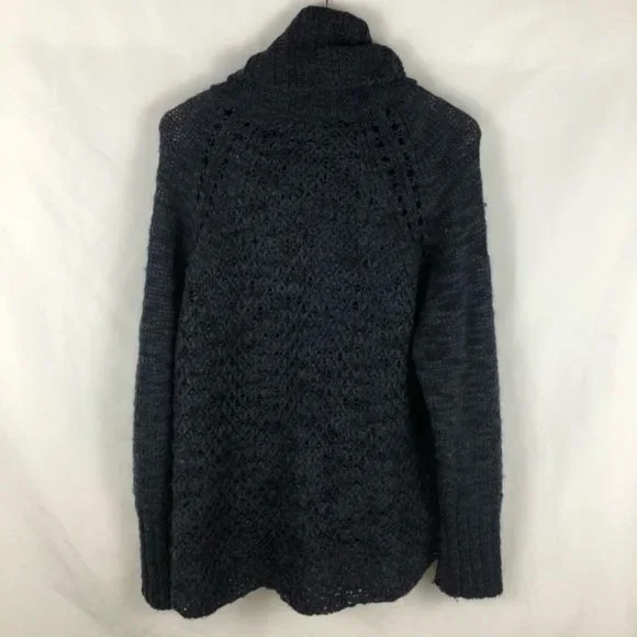 Navy Blue Open Weave Sweater from Sanctuary - Picture 6 of 8